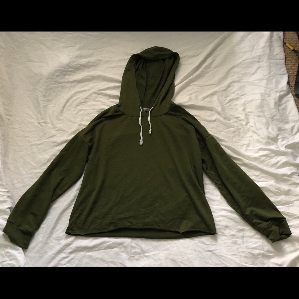 Army Green Light Sweatshirt